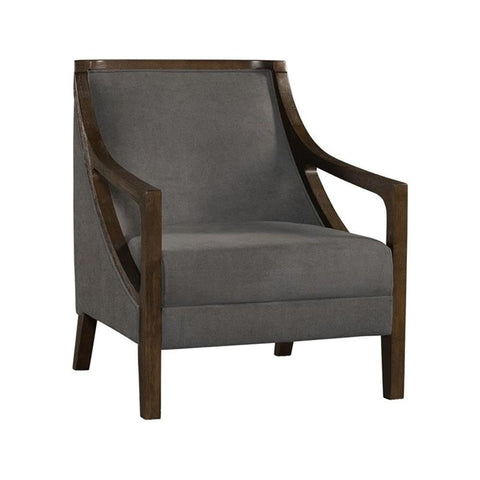 Picket House Furnishings Hopkins Colombia Charcoal Fabric Accent Chair