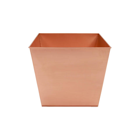 Achla Designs Large Copper Plated Tapered Planter
