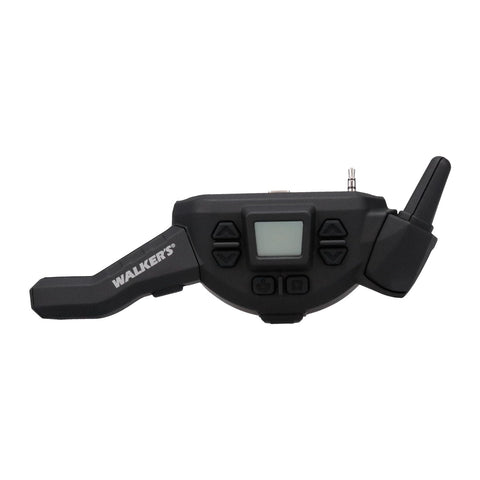 WALKER'S FireMax Muff Walkie Talkie FRS Frequency Adjustable Antenna LCD Screen Attachable Wireless Long-Distance Outdoor Communicator for FireMax Shooting Muffs