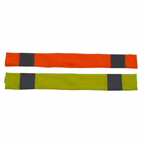 Petra Roc SBC-L Reflective Seat Belt Cover, High-Vis Lime 2.5" x 18", One Size, Lime Solid