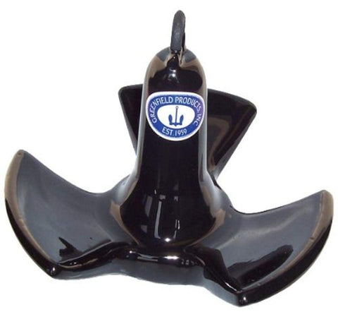 Greenfield 516B Vinyl Coated River Anchor - Black, 16 lb.