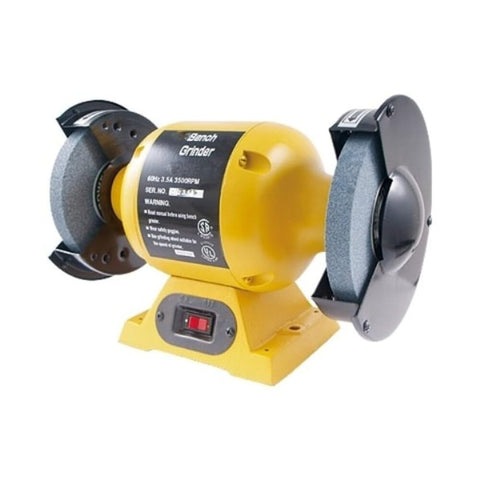 HHIP 7600-0030 Heavy Duty Bench Grinder, 6" Size, .5 HP (Pack of 1)