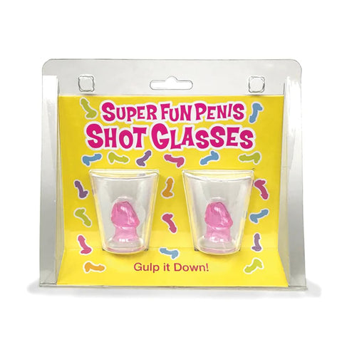 Little Genie Productions 80719: Super Fun Penis Shot Glasses Set of 2