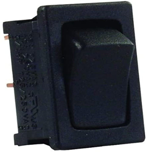 JR Products 12785 Mini 12 Volt On/Off Switch Blk/Blk
