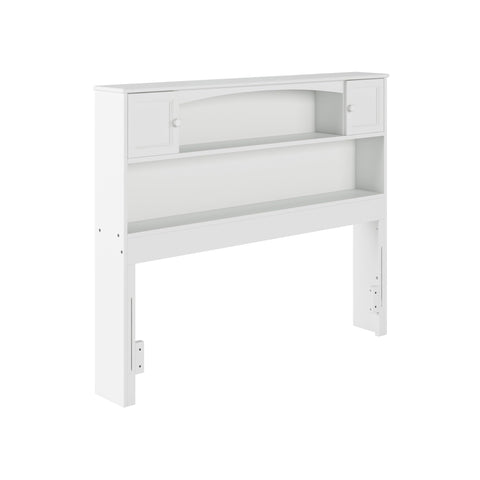 AFI, Newport Full Bookcase Headboard, White