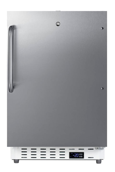 20 inches Wide Built-In Commercial All-Freezer foot ADA Compliant