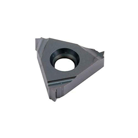 HHIP 6006-4508 16NR-8UN TIALN Coated Internal Threading and Grooving Carbide Insert, Right Hand, 3/8 IC, 8 TPI Screw Pitch, 0.63" Length x 0.143" Thick