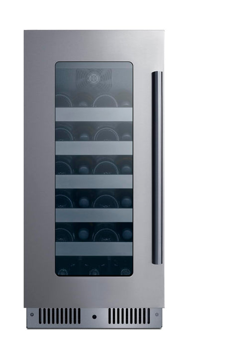 15inch wide built-in wine cellar