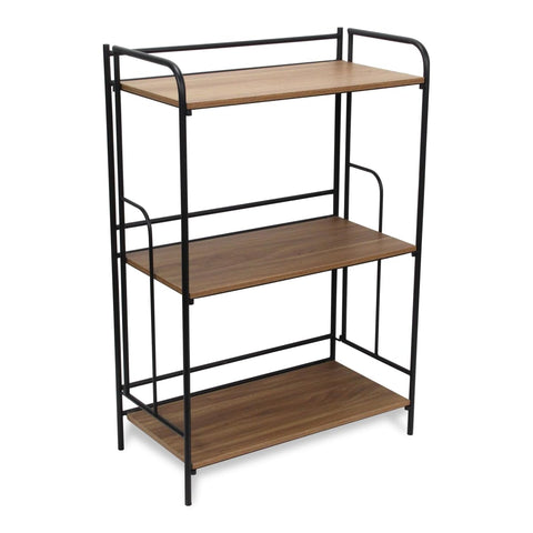 Cheungs Faydel 3 Tier Brown & Black Storage Shelf 6032