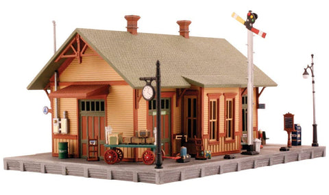 Woodland Station N Scale Kit