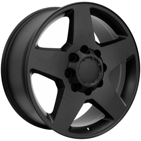 OE Wheels LLC CV91B-20085-8180-44B1 Satin Black Wheel Painted (20 x 8.5 inches /8 x 180 mm, 44 mm Offset)