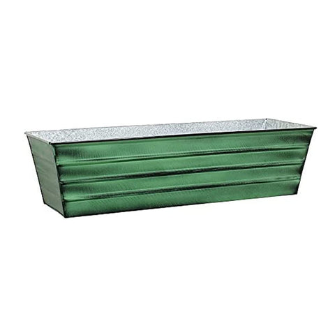 Oakestry Large Galvanized Flower Box