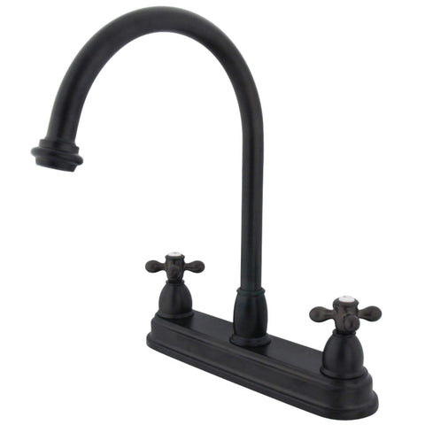 Kingston Brass KB3745AX Centerset Kitchen Faucet, Oil Rubbed Bronze