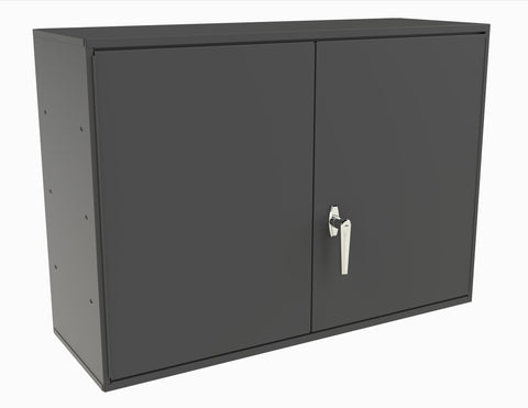 Durham 060-95-WFS Fixed Flat Shelf Aerosol Cabinet, Gray