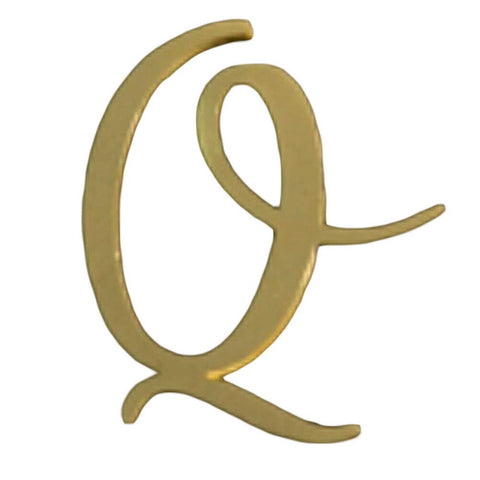 DIY Alphabet Address Number for Mailbox and Apartment Door, Letter Q