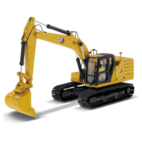 Diecast Masters 1:50 Caterpillar 323 Hydraulic Excavator | High Line Series Cat Trucks & Construction Equipment Scale Model Collectible 85571