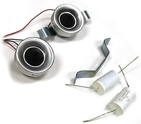 Beyma Surface Mount Tweeter Pair Ideal for car, Black (AST50)