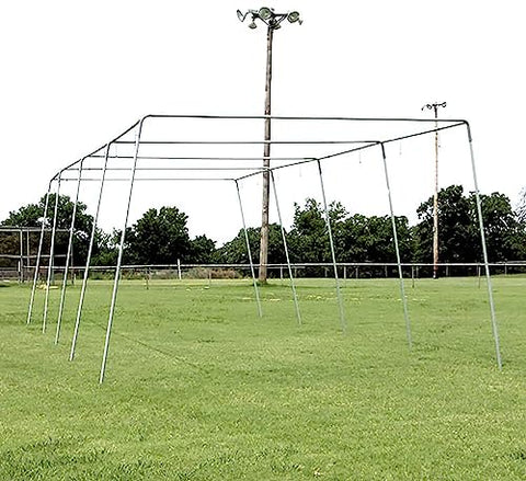 Cimarron Sports Outdoor Practice 55x12x12 1-1/2" Complete Batting Cage Frames