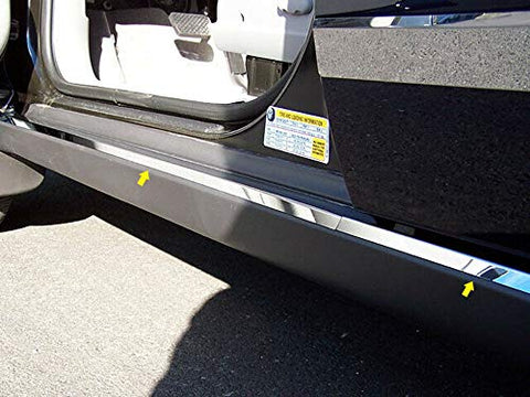 QAA is Compatible with 2007-2009 Saturn Outlook 4 Piece Stainless Door Sill - Rocker Trim ST47425