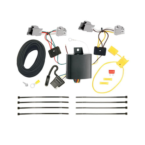 TEKONSHA T-One® T-Connector Harness, 4-Way Flat, Compatible with Select Ford Explorer, Taurus : Lincoln MKS