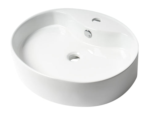 ALFI brand ABC910 Bathroom Sink, White