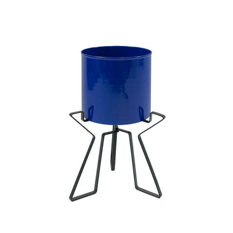 Achla Designs Florence Planter with French Blue Bowl