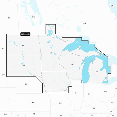 Garmin U.S. North Great Lakes Navionics+ Chart [010-C1289-20]