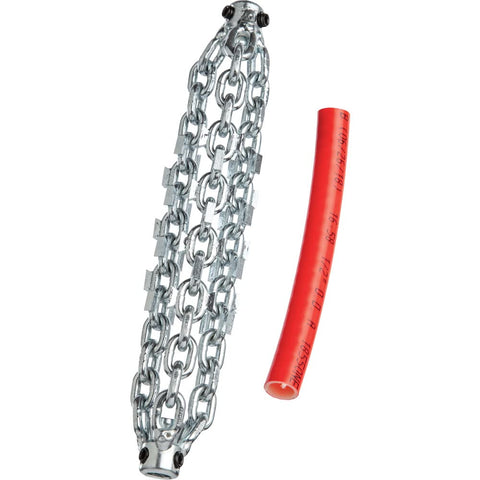 Ridgid 64318 K9-204 Flexshaft Knocker, 5/16" Cable, 4" Pipe, 3 Chain, Carbide Tip