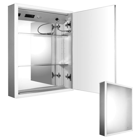 Whitehaus WHLUN7055-OR Musichaus Bathroom Medicine Cabinet, Aluminum