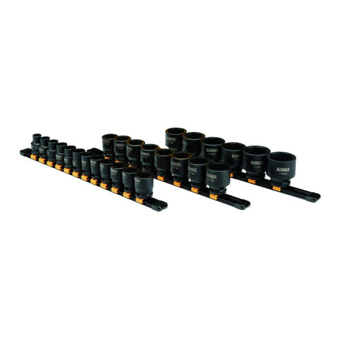 DEWALT DWMT19243 26PC MM 1/2" Drive Impact Socket Set