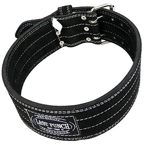 Last Punch New Black Weight Lifting Body Building Belt Gym Fitness