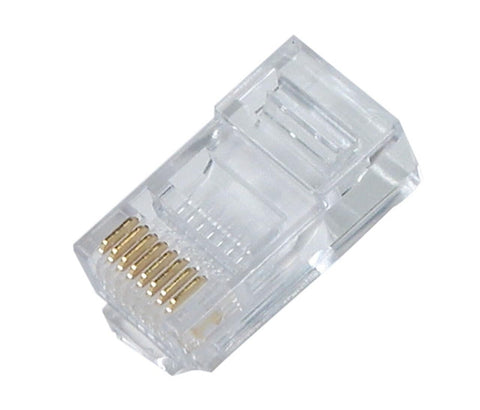 Dynacom DY-400PR-66SO 6c6p Plug For Round, Solid 100 Pk