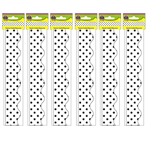 Teacher Created Resources Sports Die-Cut Border Trim, 35 Feet Per Pack, 6 Packs