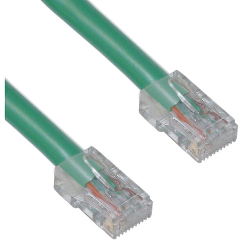 3Ft Green Cat6 Patch Cable, Utp, No Boots