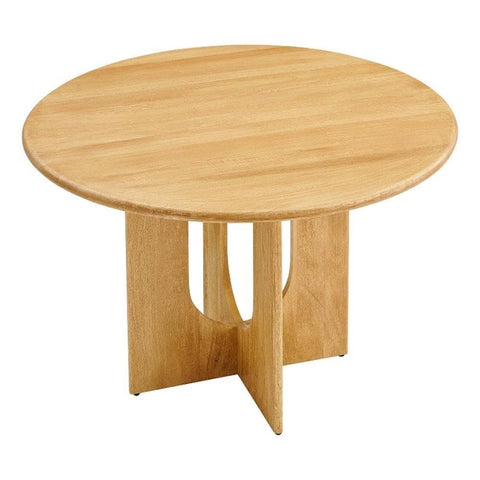 Modway EEI-6592-OAK Rivian Round 48" Wood Dining Table, Oak