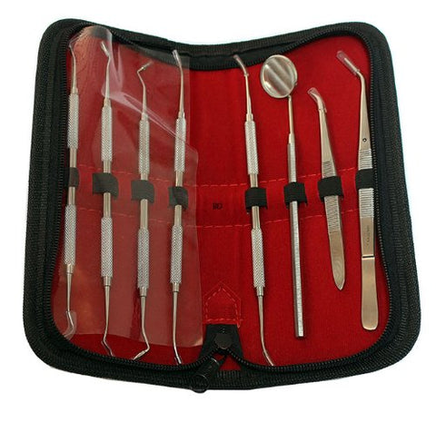 BDEALS 8 Pc Dental Instruments PK Thomas Plus Stainless Steel
