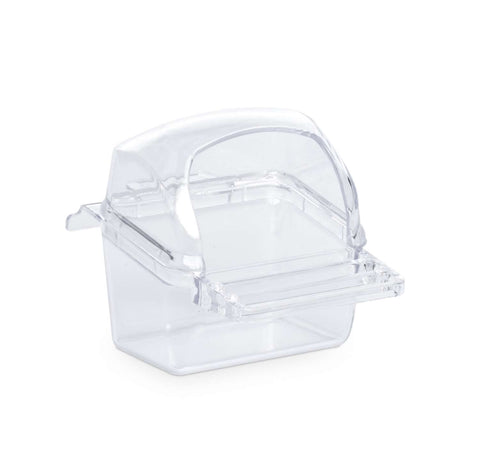 Prevue Pet Products BPV1219 1-Card Hooded Bird Cage Plastic Cup, Colors Vary