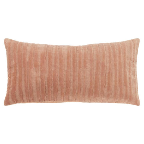Decorative Throw Pillow with Embroidered Cotton Stripe, 100% Cotton by Rizzy Home DSFabricsCES