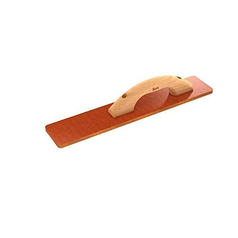 Bon 12-688 18-Inch by 3-1/2-Inch Square End Laminated Canvas Resin Float with Wood Handle