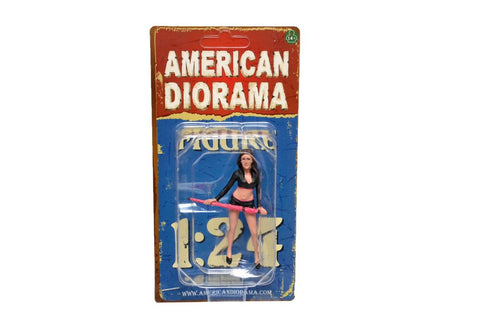 American Diorama Umbrella Girl I Figure for 1:24 Scale Models