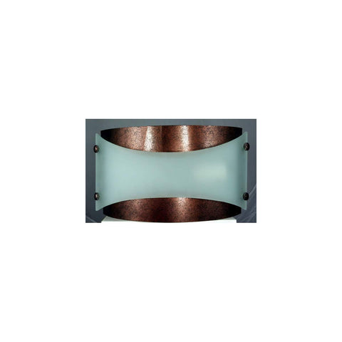 Cal Lighting LA-164-RU Wall Lamp in Rust Finish