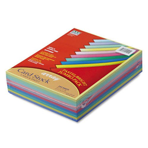 Riverside Paper CompanyPastel/Bright Cover Paper,65 lb.,250 Sheets,8-1/2"x11",Asst.