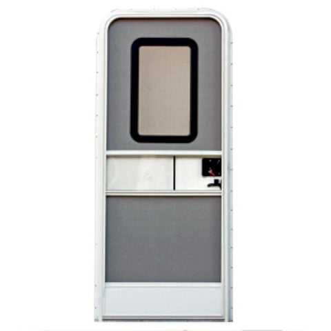 AP Products 015-217718 RV Square Entrance Door - 26" x 78", Polar White