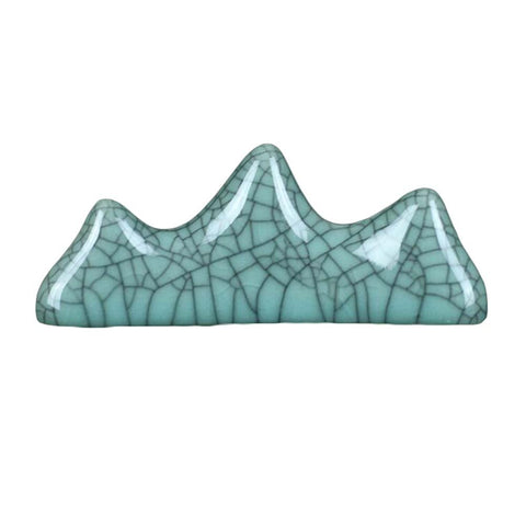 Ceramic Calligraphy Supplies Writing Brush Holder Chinese Brush Rack Celadon