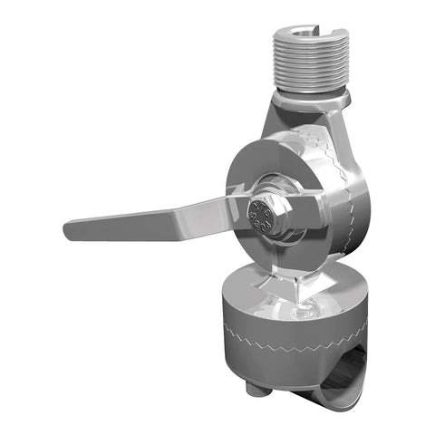 Shakespeare 4188SL SS Rail Mount Ratchet for 1-Inch to 1-1/2-Inch rail