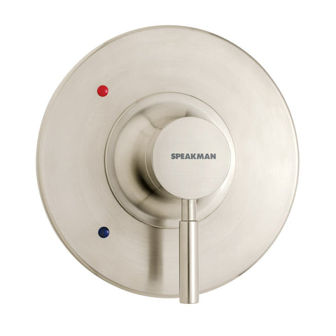Speakman CPT-1000-UNI-BN Easy Handle Replacement Kit Retrofits Many Modern Nickel Neo Universal Shower Valve Trim, Brushed, 7.31 X 7.31 X 4.57