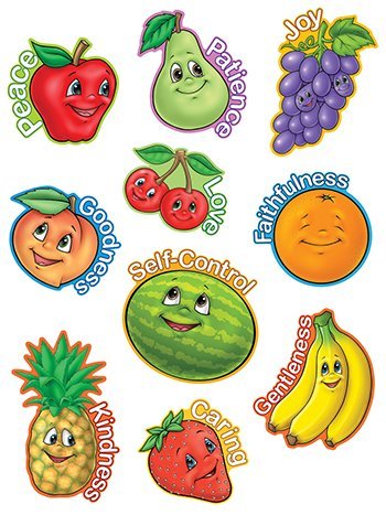 Fruit Of The Spirit Accents Learning Materials Classroom Decorations Tcr7066 Teacher Created Resources