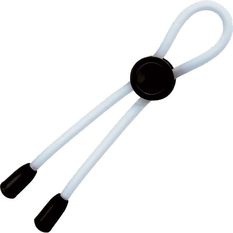 Mack Tuff Adjustable Silicone Cock Tie, Clear