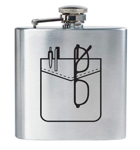 ICUP Pocket Protector Flask, Multicolor