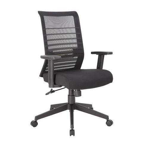 Boss Office Products Boss Mesh Task Chair, Black